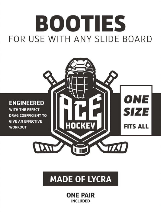 Slide Board Booties for Smooth Gliding (Reusable Washable)