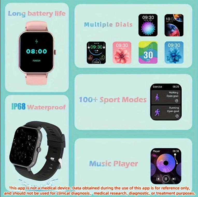 ZL54CJ Square Women Smartwatch