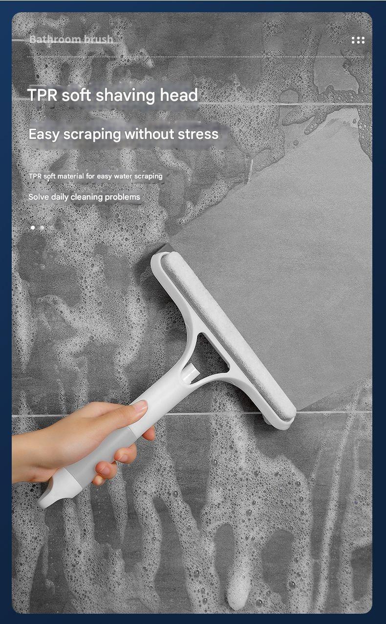 3-in-1 Window Cleaning Scraper Squeegee Cleaning Tool For Mirrors