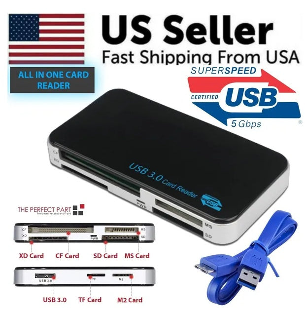 USB 3.0 Memory Card Reader Adapter