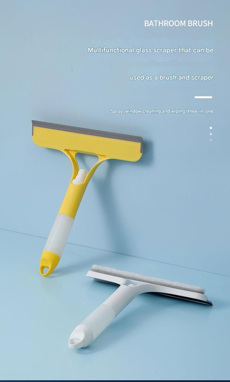 3-in-1 Window Cleaning Scraper Squeegee Cleaning Tool For Mirrors