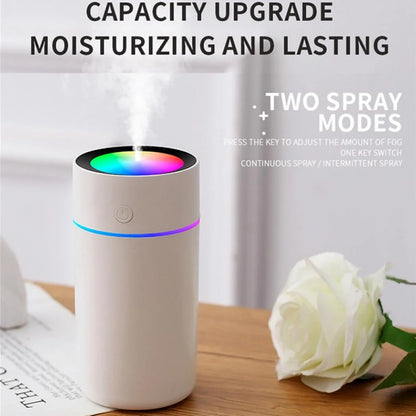 LED Lights Ultrasonic Warm and Cool Mist Humidifier 